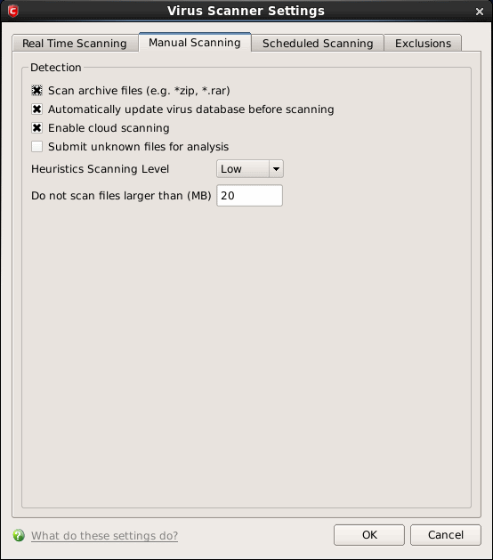 Free Antivirus Manual Scan, On Demand Scan, Virus Scanner Comodo